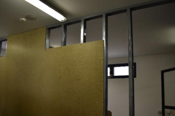 The prototypes were realized by prefabricated panels with dimensions of 1220 mm x 2440 mm and a thickness of 10 mm, manufactured with a steel framework and plywood faces. 